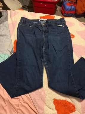 Signature by Levi Strauss Dark Blue Bootcut Jeans